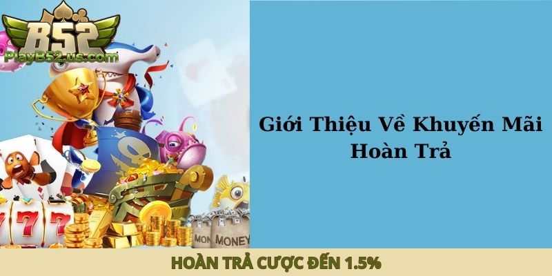 Hoàn trả cược đến 1.5%