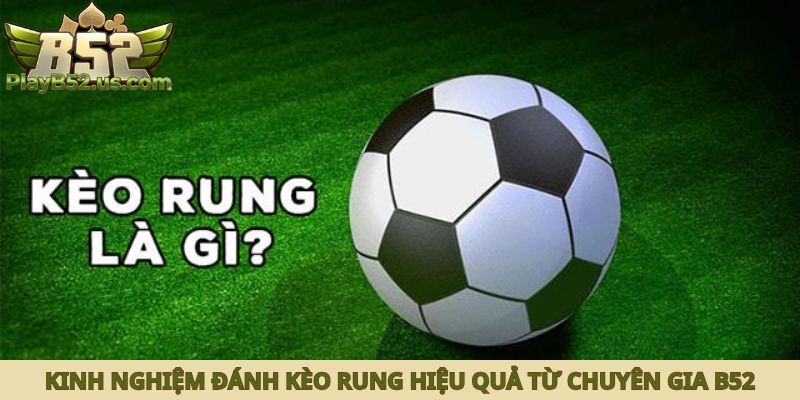kinh nghiệm đánh kèo rung